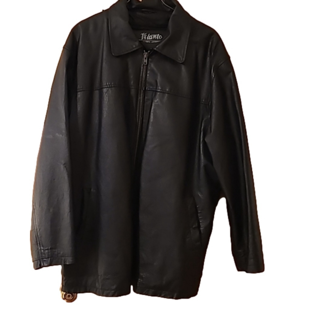 Vilanto Leather Coat